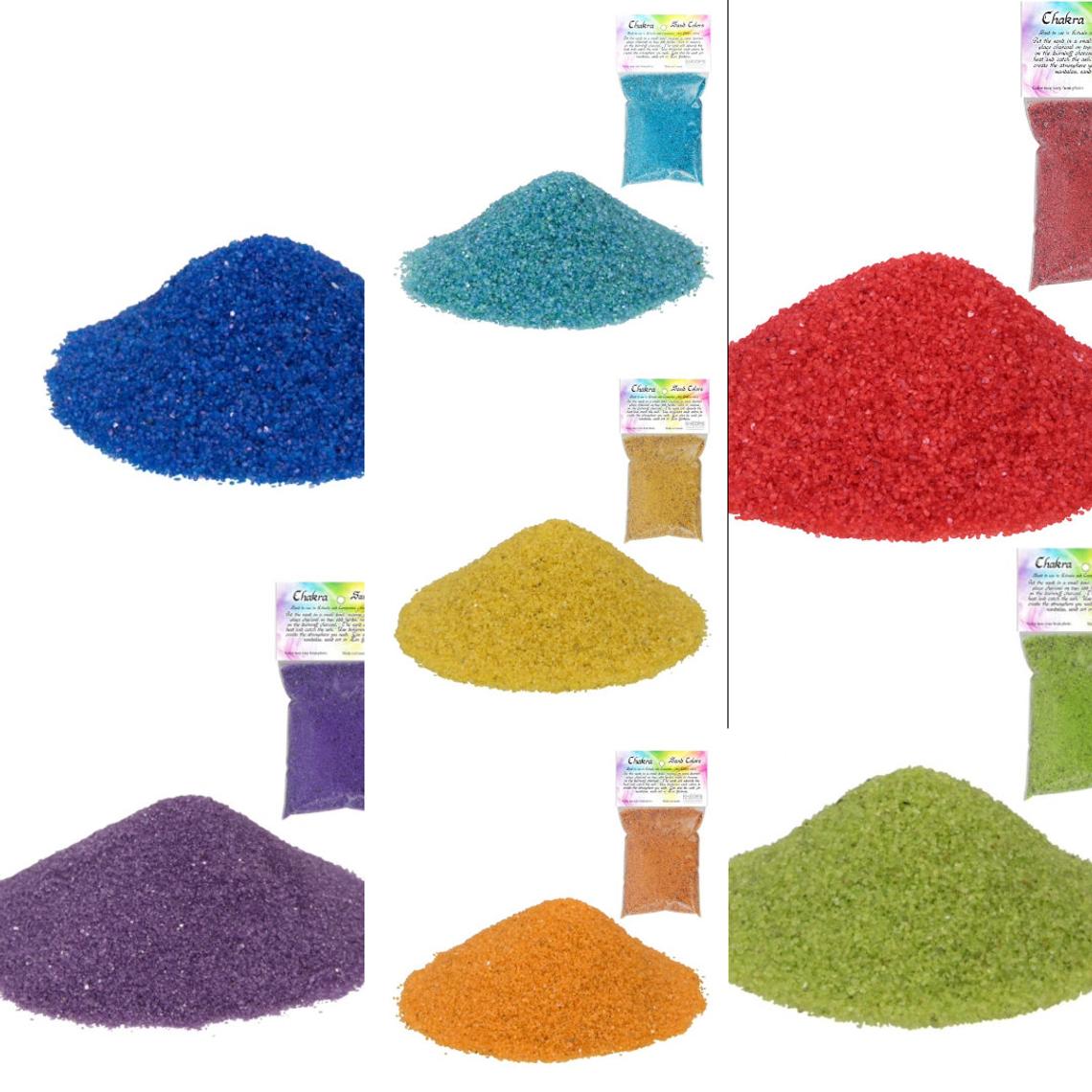 Harmonizing Gemstone Chakra Sand Set