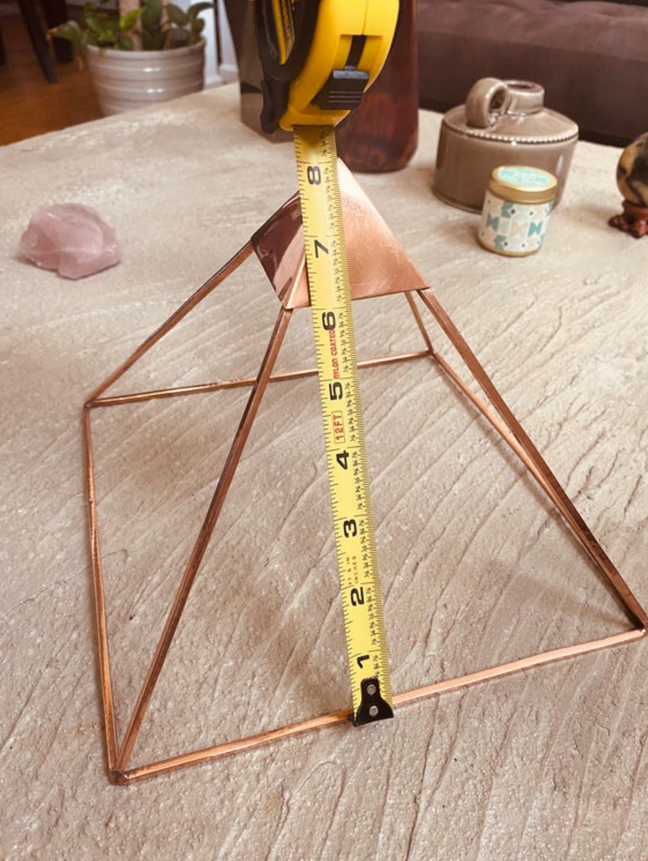 Copper Pyramid - Sacred Geometry for Energy Balance